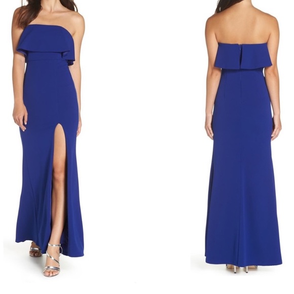 Blue revolver dress - Picture 2 of 3